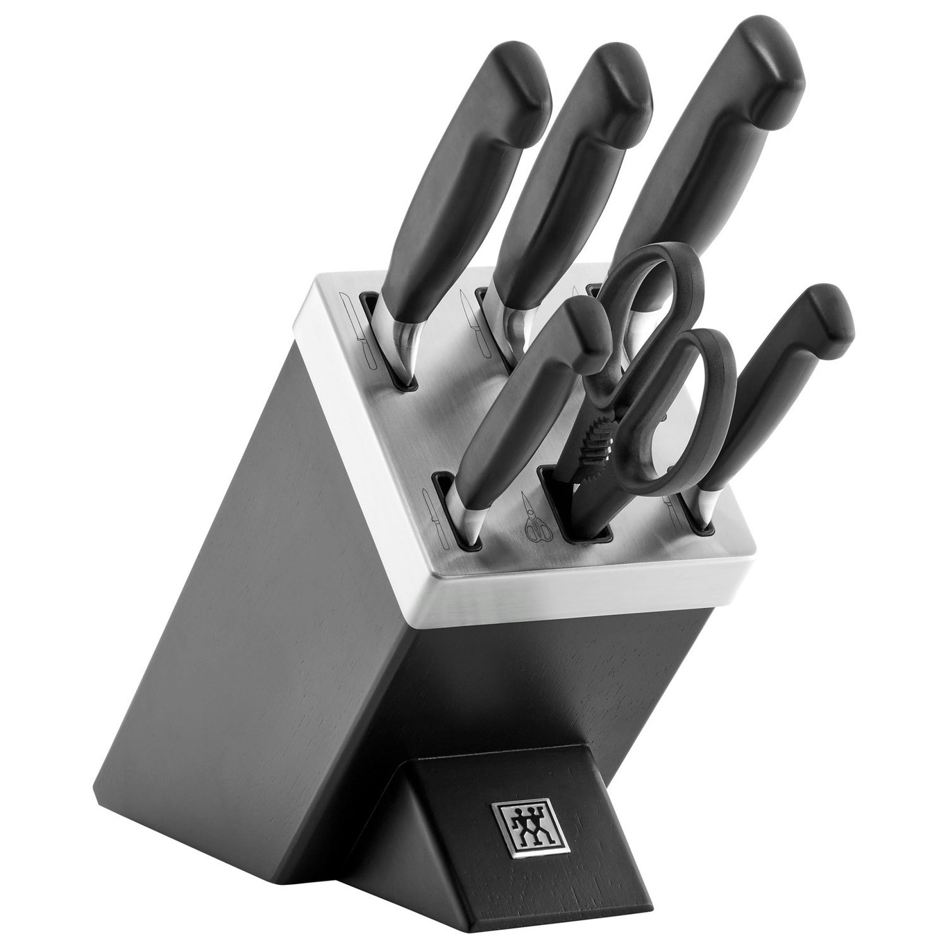 Four Star Knife Block Self-sharpening, 7 Pieces - Zwilling
