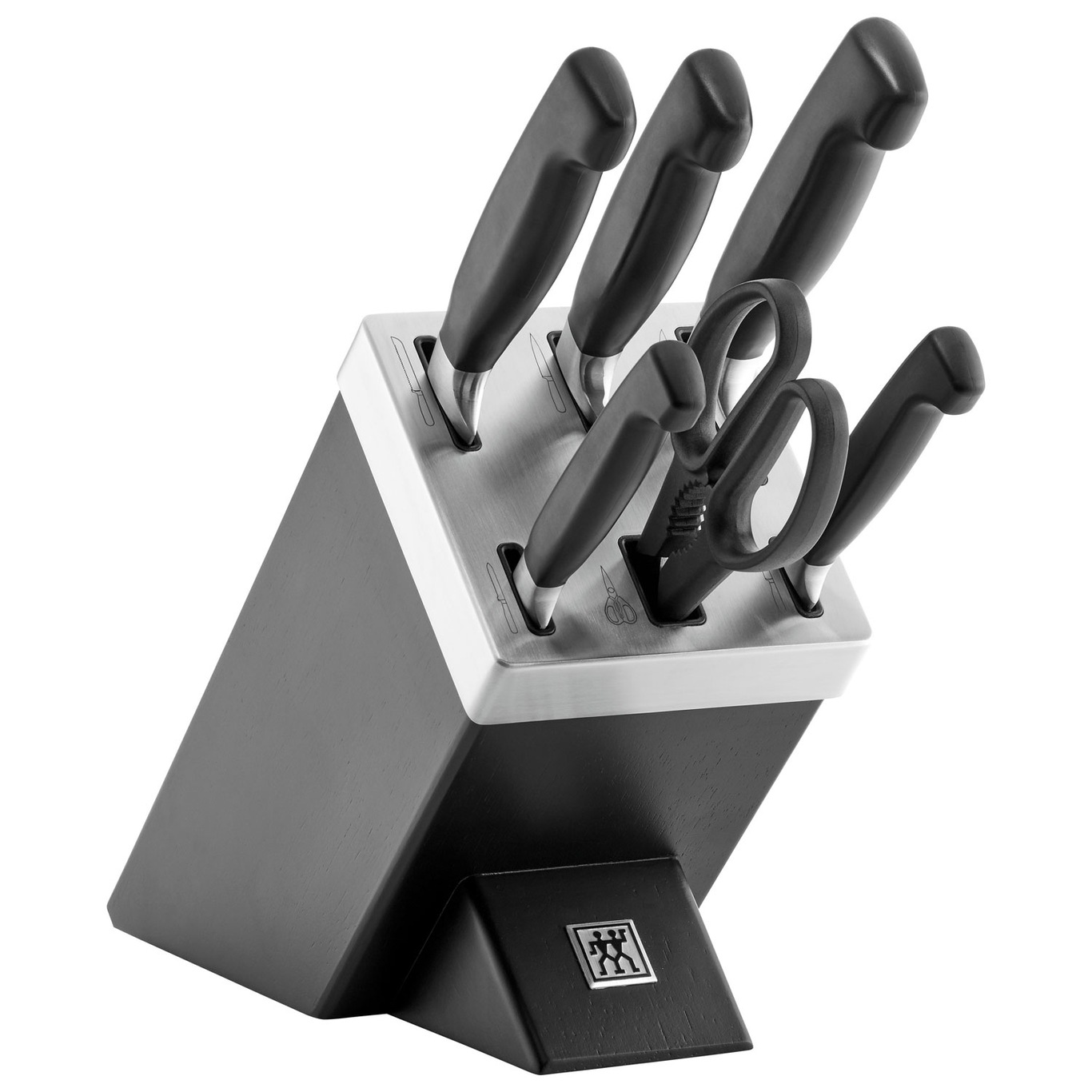 Four Star Knife Block Self-sharpening, 7 Pieces - Zwilling @ RoyalDesign