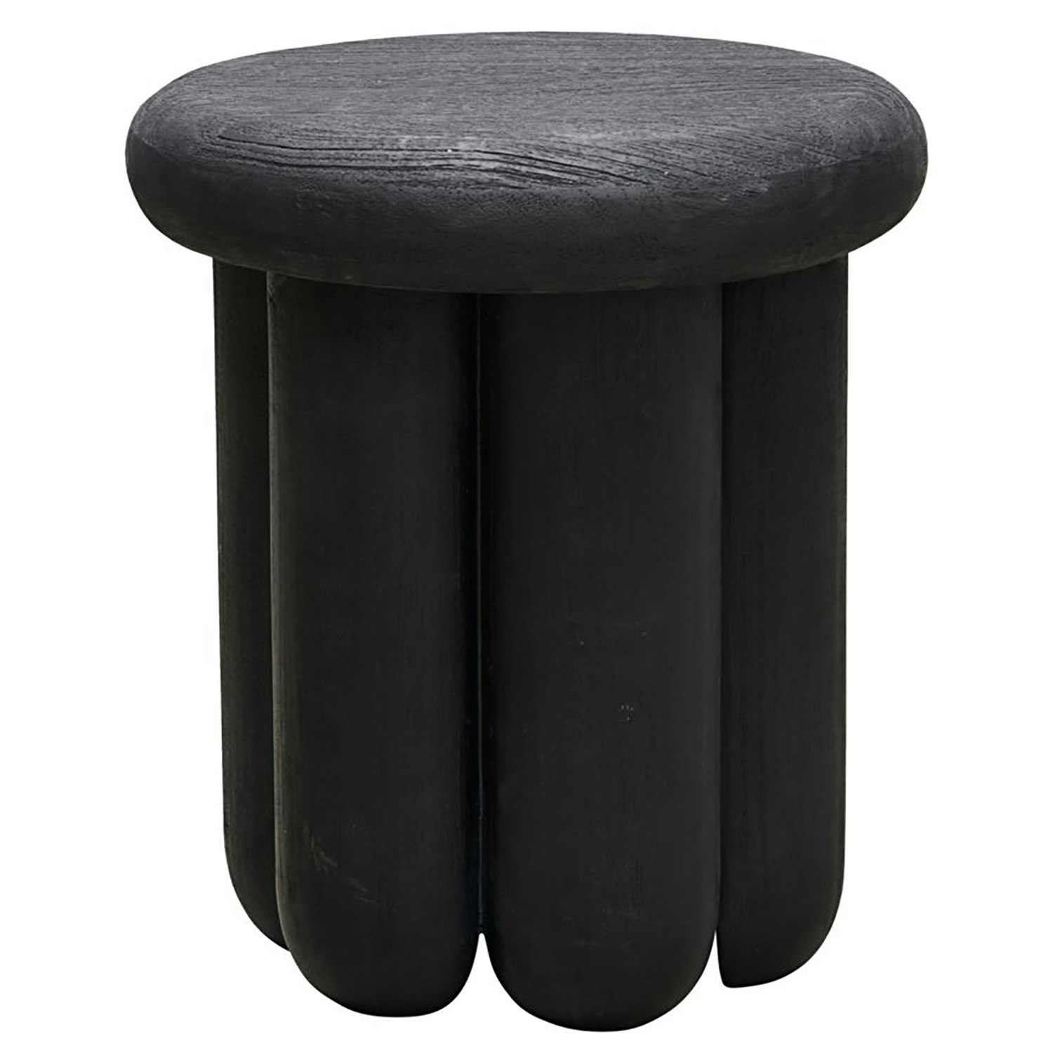 black side table