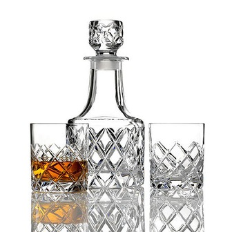 Orrefors whiskey glass