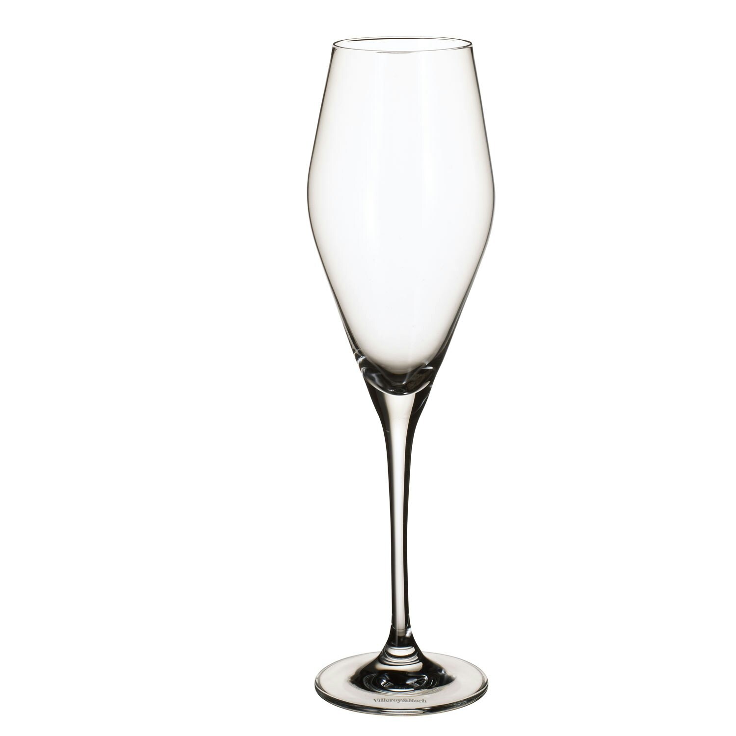 the champagne flutes